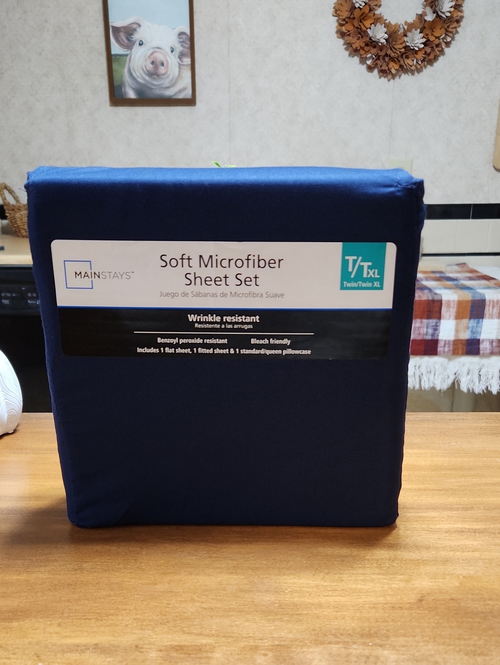 Mainstays Twin Sheet Set